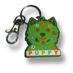 Llavero funda llave Puppy cara