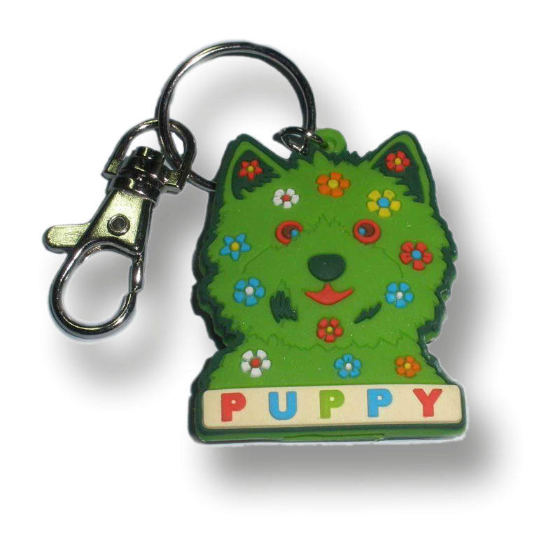 Llavero funda llave Puppy cara