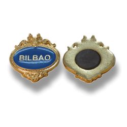 Imán placa calles Bilbao