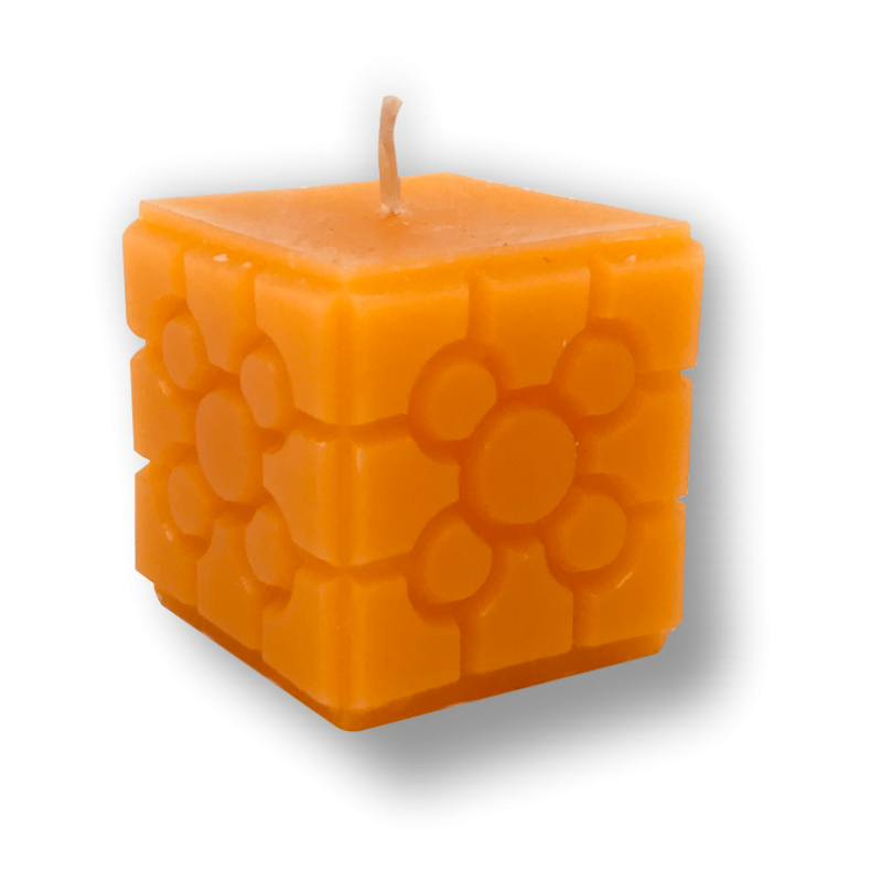 Vela Baldosa de Bilbao Pequeña naranja