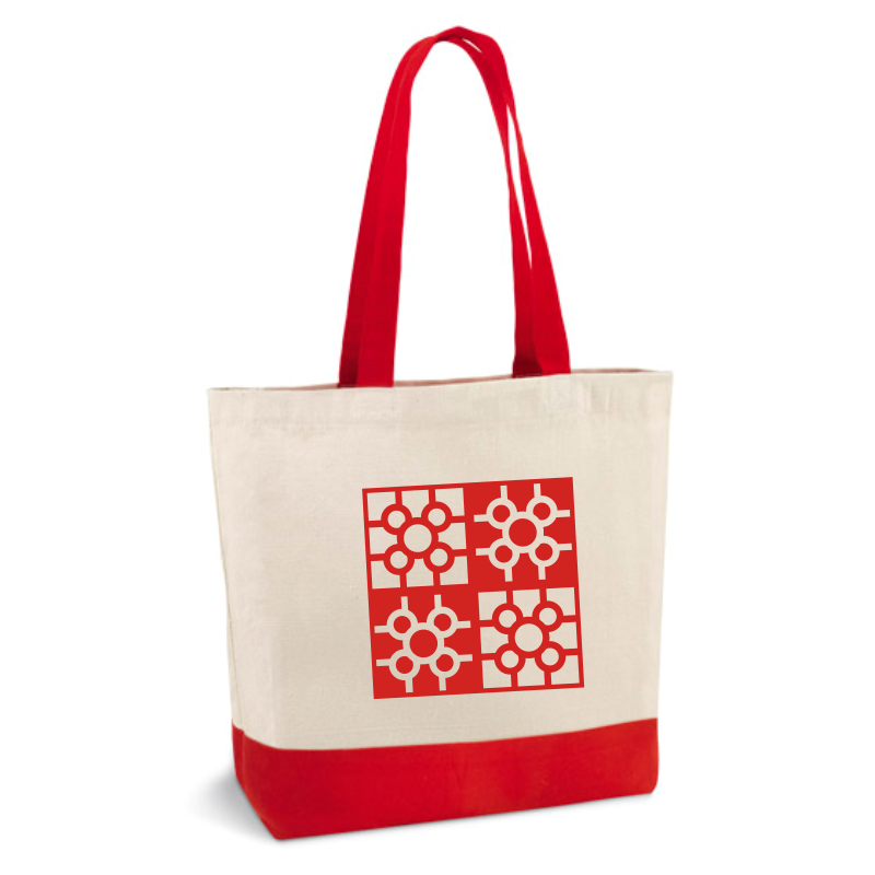 Bolsa Playa Baldosa Bilbao rojo