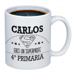 taza personalizada profesores