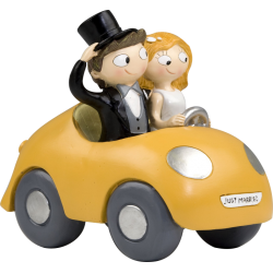Figura Boda Novios Coche