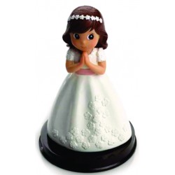 Figura tarta niña comunión manos