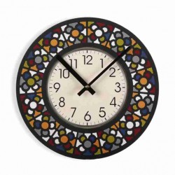 Reloj Baldosa de Bilbao colores