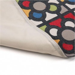 Camino de mesa baldosa de Bilbao detalle