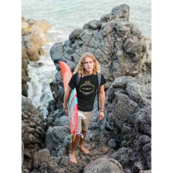 Camiseta negra Placa Calles