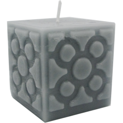 Vela gris grande perfumada baldosa Bilbao