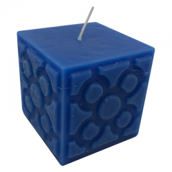 Vela Baldosa de Bilbao perfumada azul