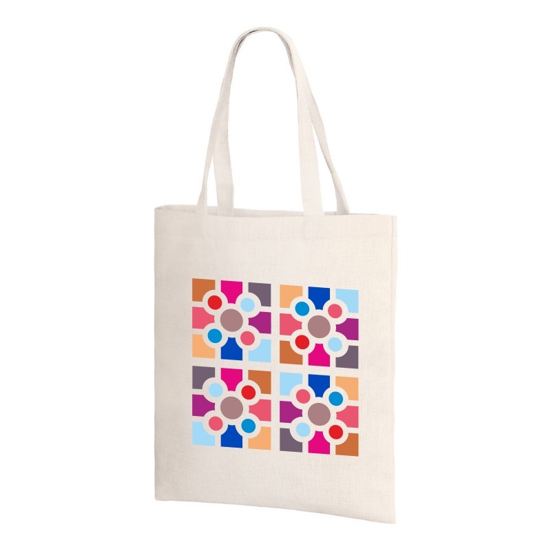 Bolsa baldosa bilbao color fondo blanco