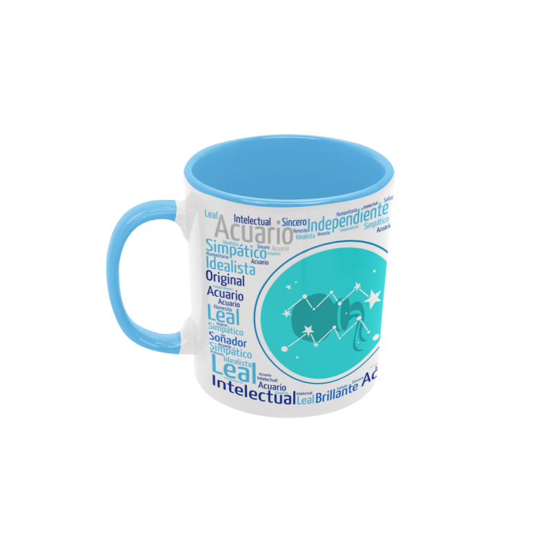 Taza horóscopo Acuario
