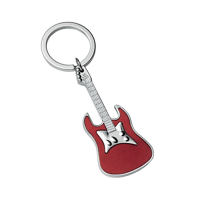 Llavero Guitarra Roja