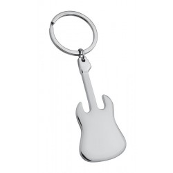 Llavero Guitarra Roja trasera