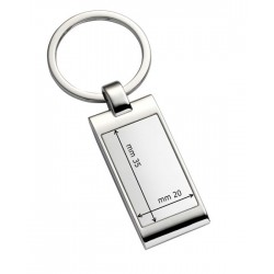 Llavero rectangular medida interiores