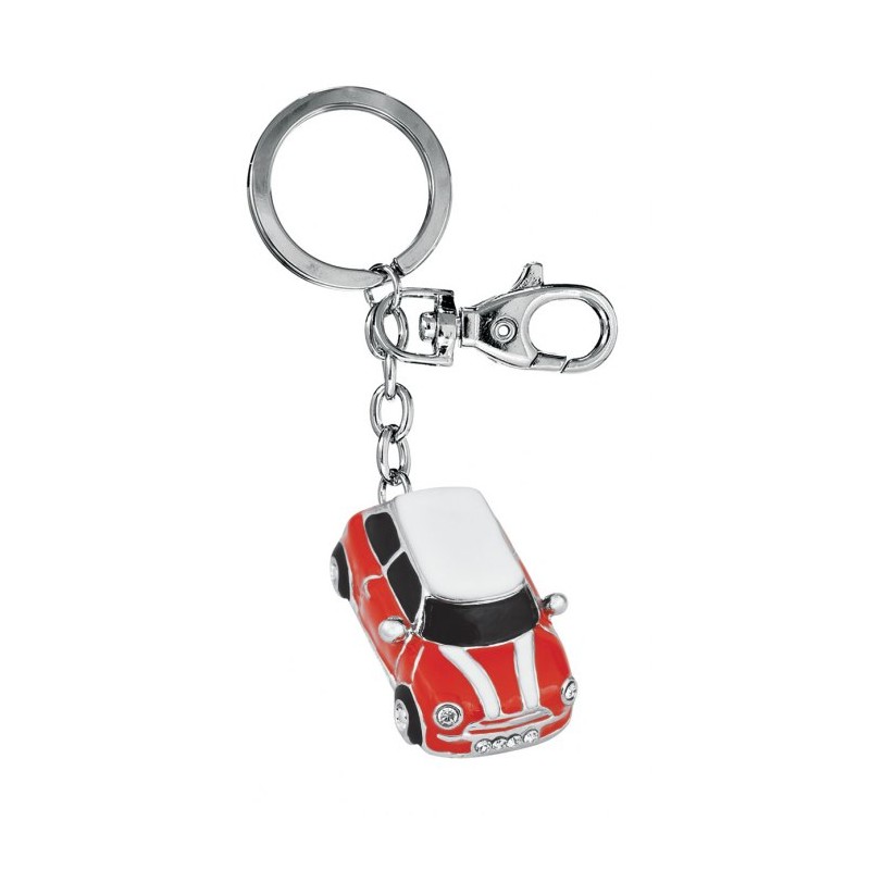 Llavero coche Mini rojo