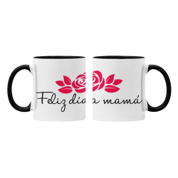 Taza Feliz día mamá negra