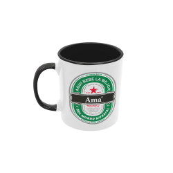 Taza Aquí bebe la mejor Ama negra