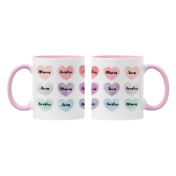 Taza Ama Amatxu Mamá rosa