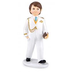 Figura comunión almirante blanco