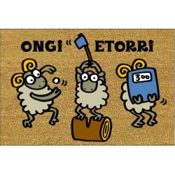 Felpudo ovejas herri kirolak