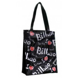 Bolsa Charol I love Bilbao estilo Harrods