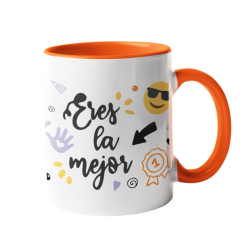 Taza Eres la mejor naranja