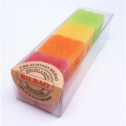 Set velas Baldosa de Bilbao hechas a mano