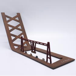 Botellero Puente Bizkaia de lado