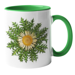 Taza Eguzkilore verde