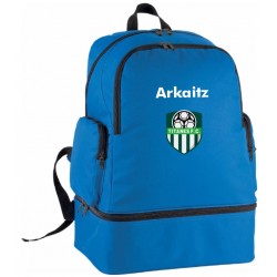 Mochila fútbol ejemplo con nombre y escudo