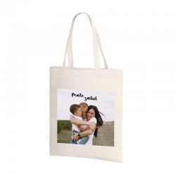 Bolsa poliéster personalizada con foto