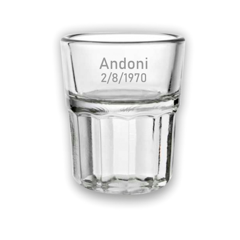 Vaso Txikito Personalizado con nombre y fecha