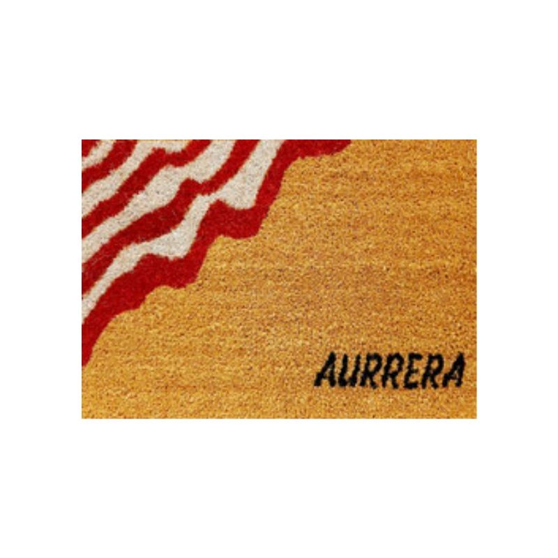 Felpudo Aurrera rojiblanco