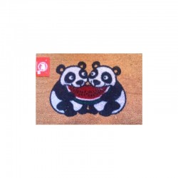 Felpudo Panda sandía