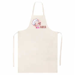 Delantal personalizado con nombre