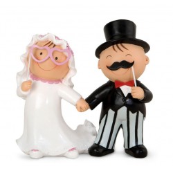 Figura tarta novios photocall