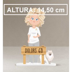 Figura jubilacion con perrito