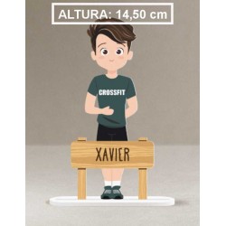 Figura personalizada crossfit