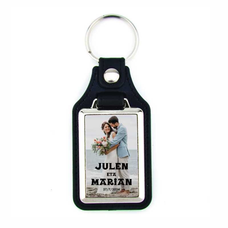 Llaveros personalizado polipiel BODA