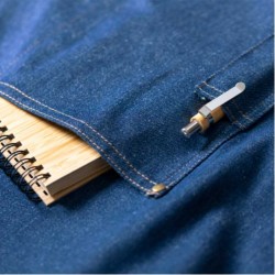 Delantal vaquero detalles