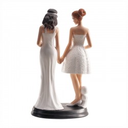 Figura tarta lesbianas por detrás