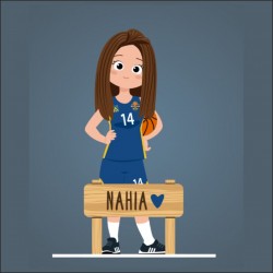 Figura personalizada deportista