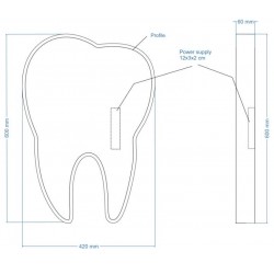 Medidas cartel dentista