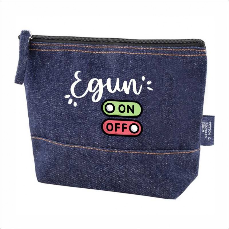 Neceser denim egun on off