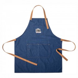 Delantal vaquero edificio soñar