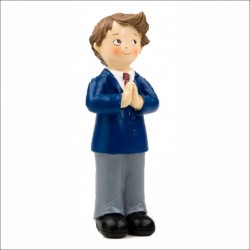 Figura comunión niño traje corbata