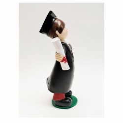 Figura Graduación Chico de lado